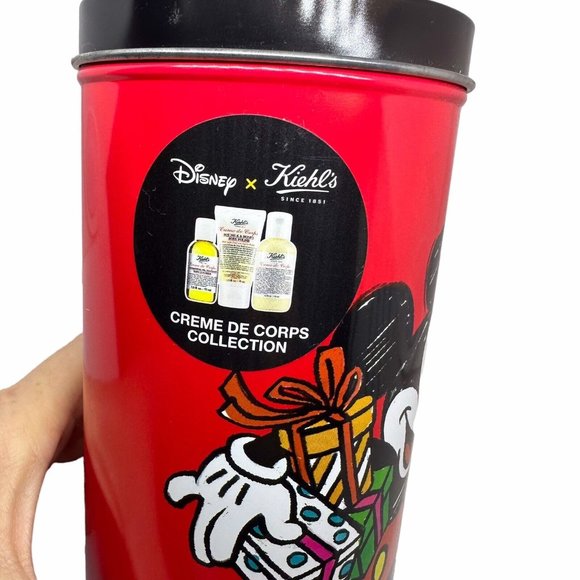 Disney Mickey Mouse Holiday Tin Container 7in Kiels Gifts Metal Storage Limited - Picture 7 of 10